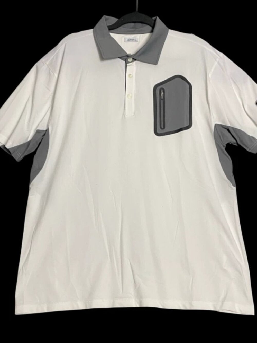 Lamborghini Automobili Pilota Ufficiale White Short Sleeve Polo Shirt Size 3XL